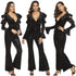 Deep V jumpsuit - ROUTINE FASHION